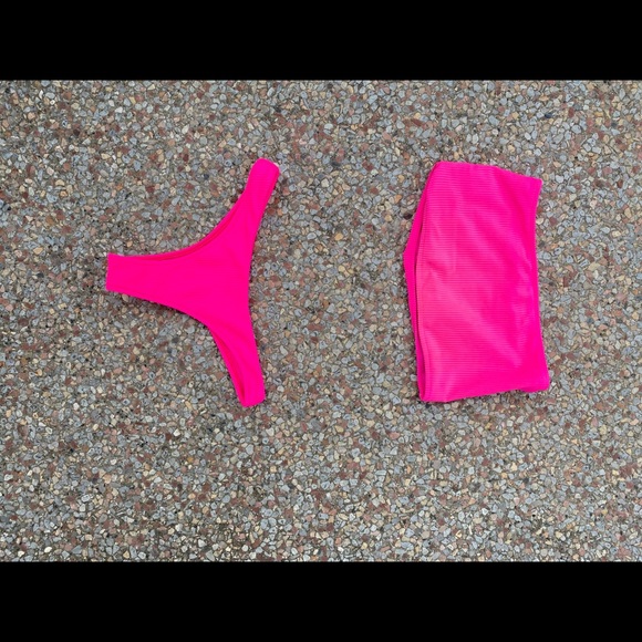 Frankie’s Jenna Top & Boots Bottom Hot Throb Pink - Picture 7 of 7